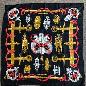 Beautiful silk Hermès scarf